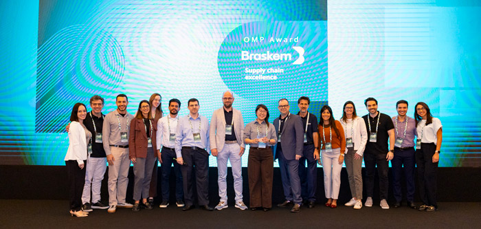 Braskem, Johnson & Johnson, and Tenaris honored with OMP supply chain awards at São Paulo conference