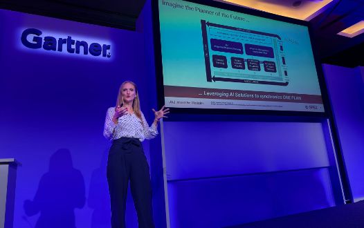 Agatha Blanchard at Gartner Supply Chain Planning Summit