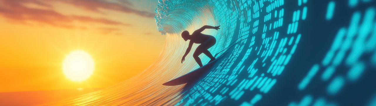 Ride the digital wave or wipe out