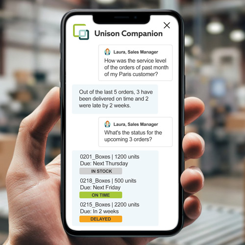 Natural language interaction with generative AI