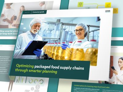Optimizing packaged food supply chains through smarter planning
